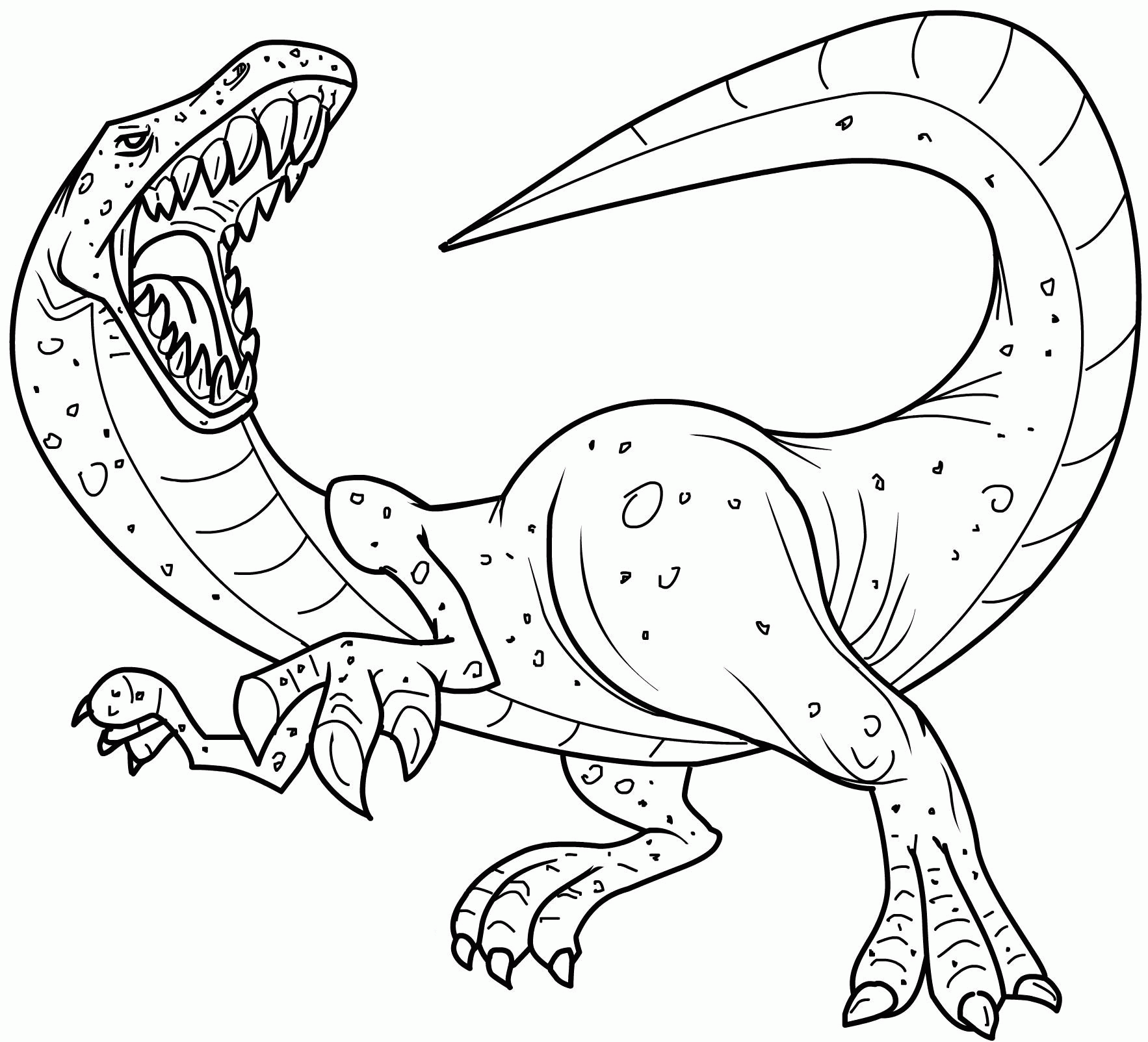 Coloring Pages Of Dinosaurs To Print - Coloring Home