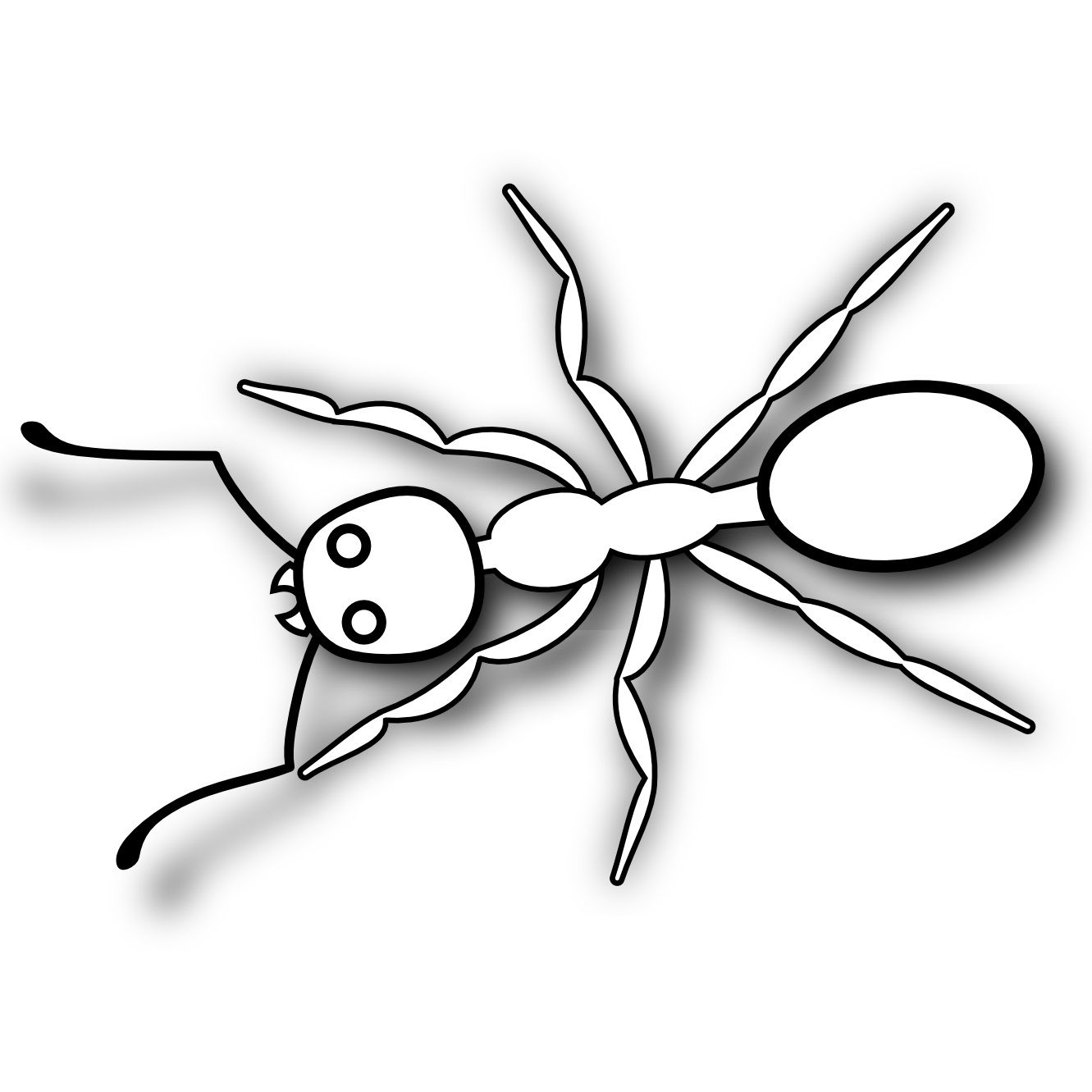 Free Printable Ant Coloring Pages For Kids - Coloring Home