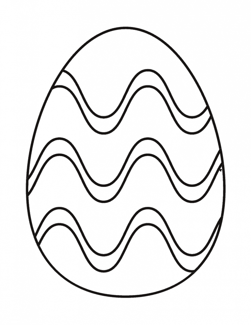 Раскраска яичница