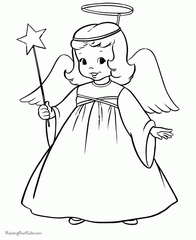 Lines Free Coloring Pages Of Make An Angel, Papers Angel Coloring ...