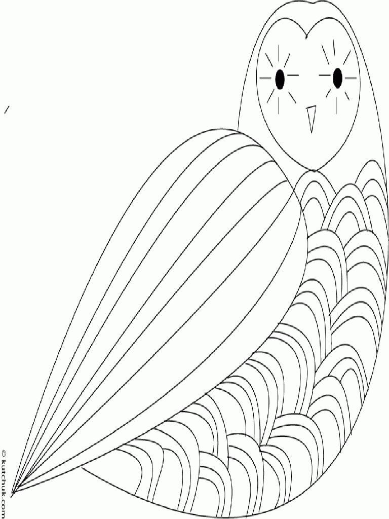 flying owl coloring pages | Best Coloring Page Site