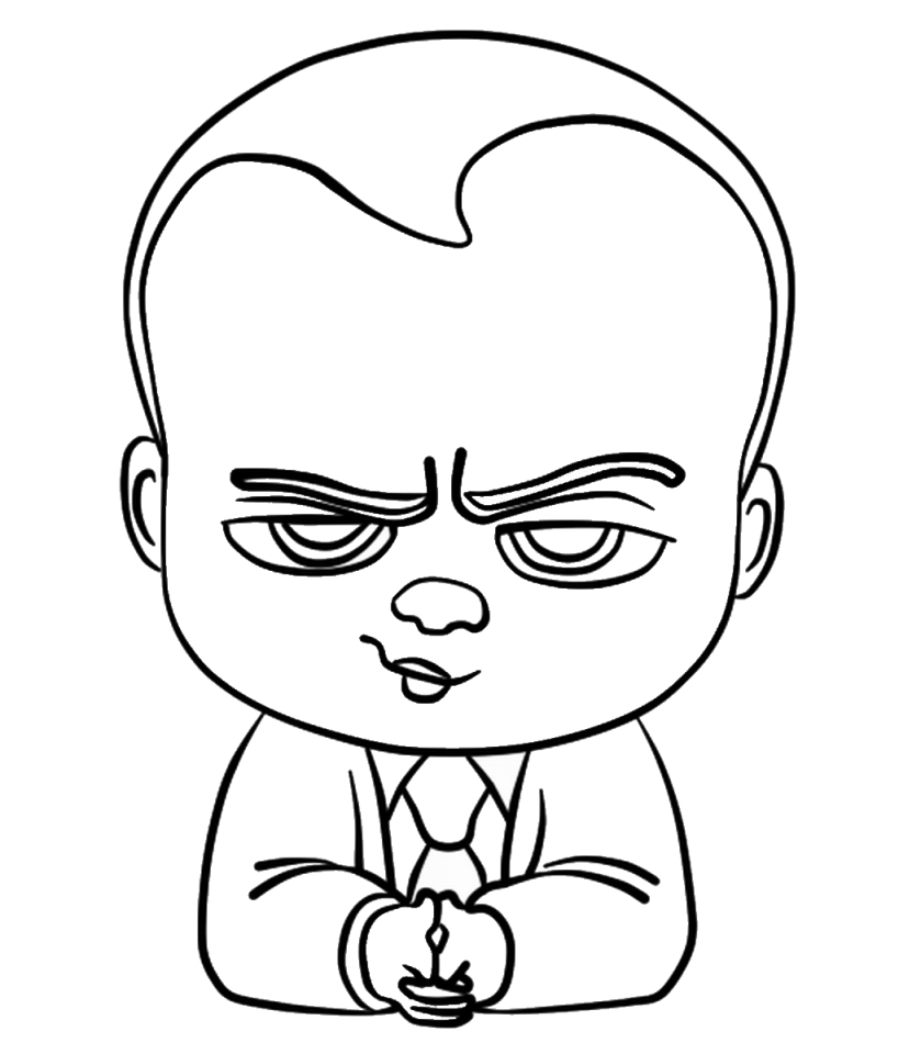 Get This Boss Baby Coloring Pages Free to Print - 09412 !
