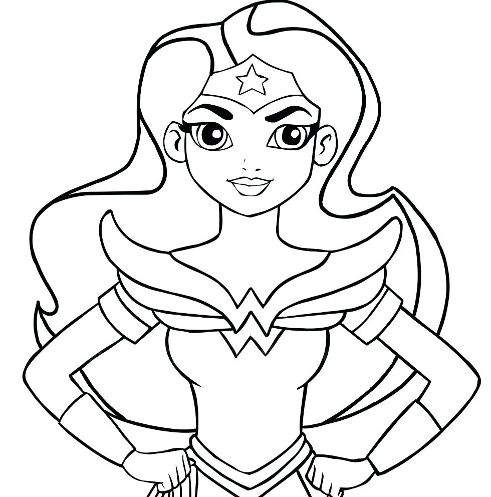 Wonder Woman Coloring Printables Coloring Pages