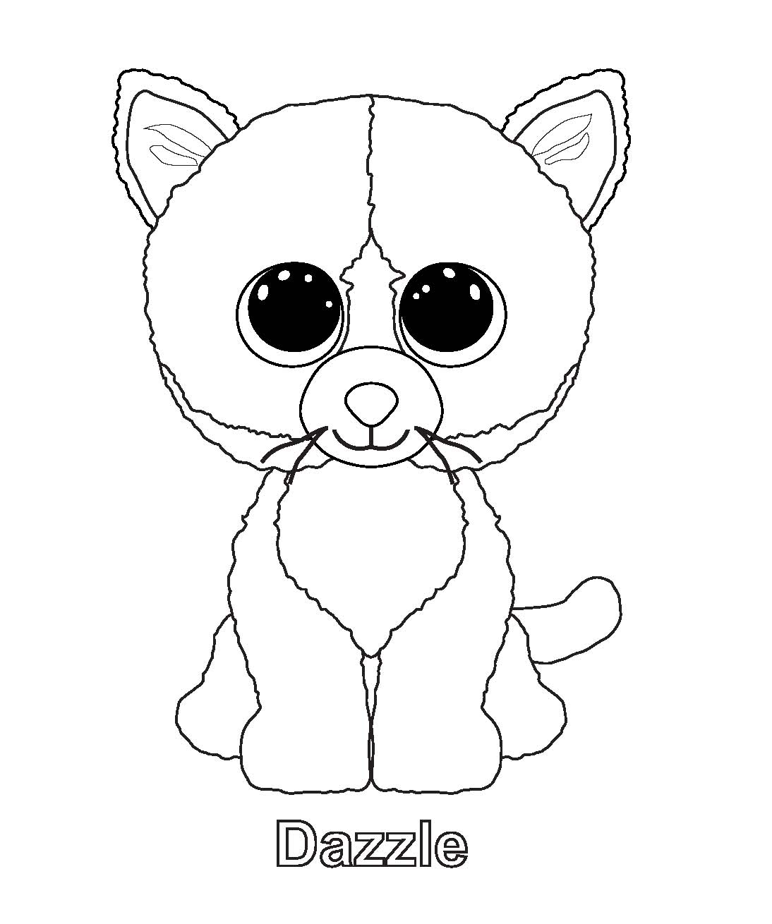Coloring Pages : Ty Beanie Boo Coloring Pages Videos ...
