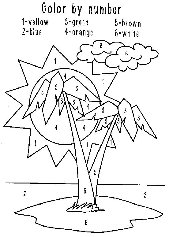 Free Printable Palm Tree Coloring Pages | Coloring Page
