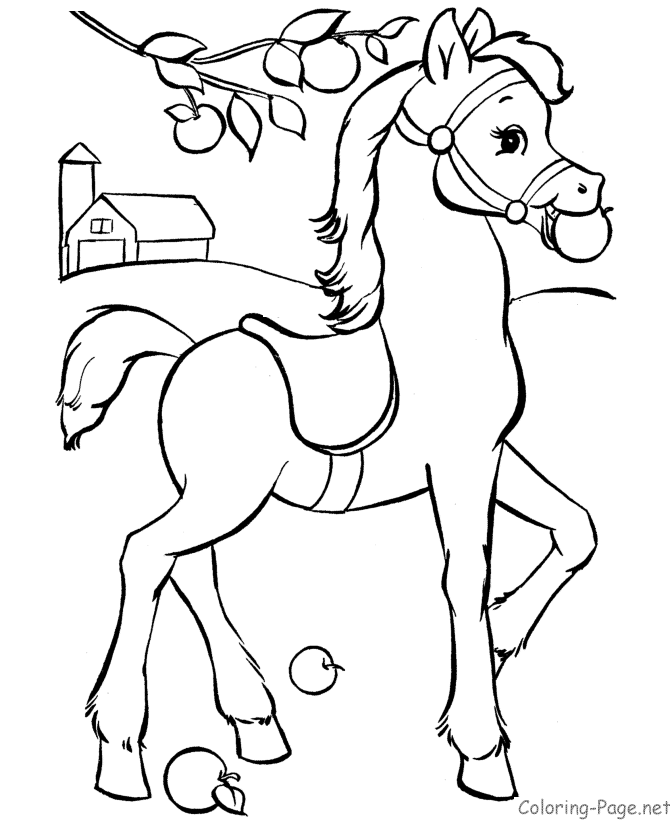 Pony Coloring Pages – coloring.rocks!