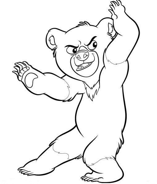 Coloring Page - Brother bear coloring pages 26 | Horse coloring pages, Bear  coloring pages, Coloring pages