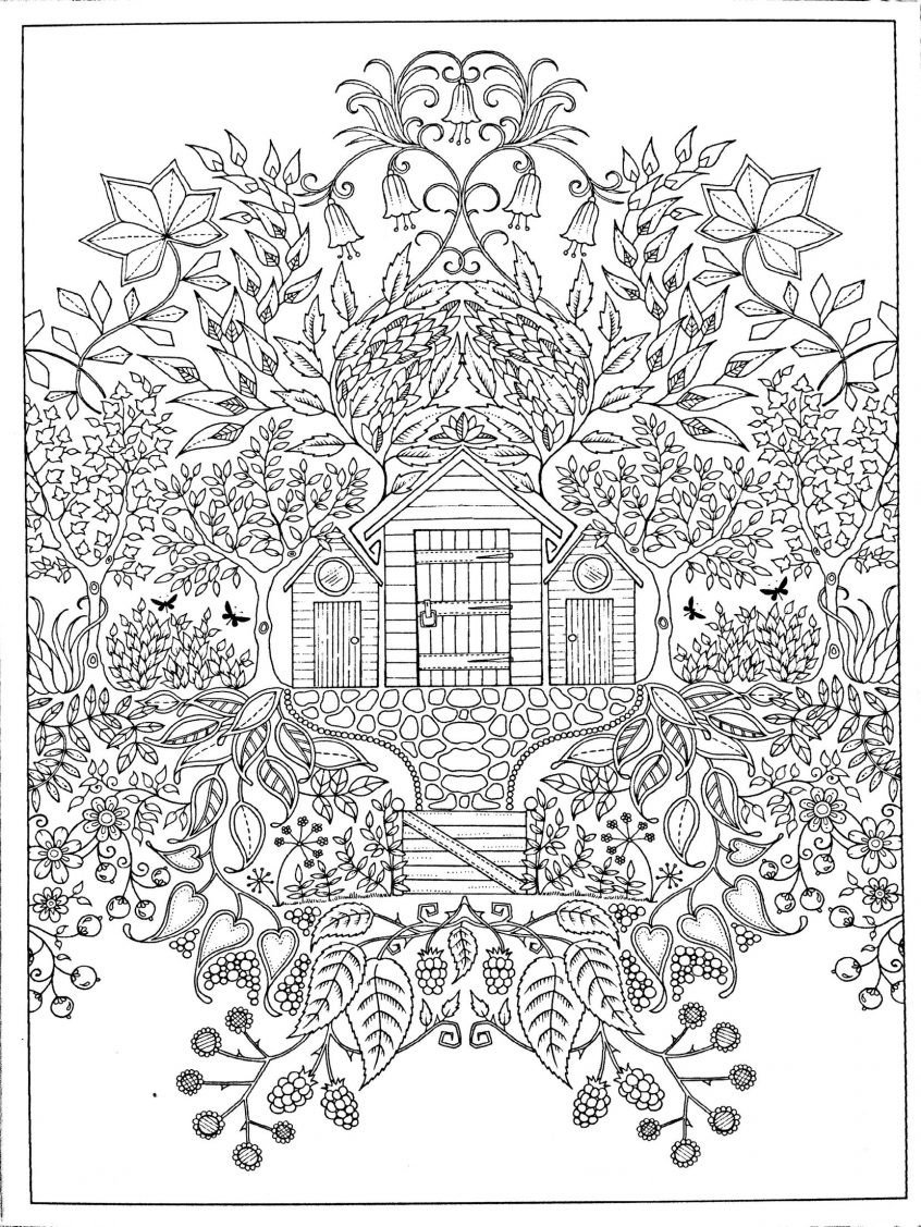 Coloring Page For Kids ~ Secret Garden Coloring Book Pdf Free ...