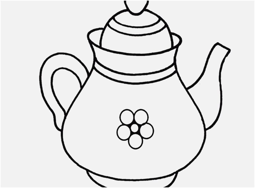 Magnet Coloring Pages Pics Teapot Coloring Page with Coloring Page ...