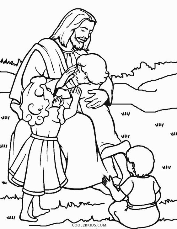 sunday school coloring pages jesus loves me jesus loves you ...