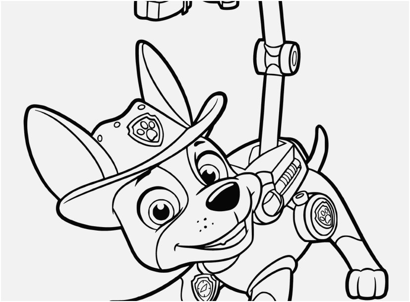 Printable Paw Patrol Coloring Pages Concept Paw Patrol Tracker ...