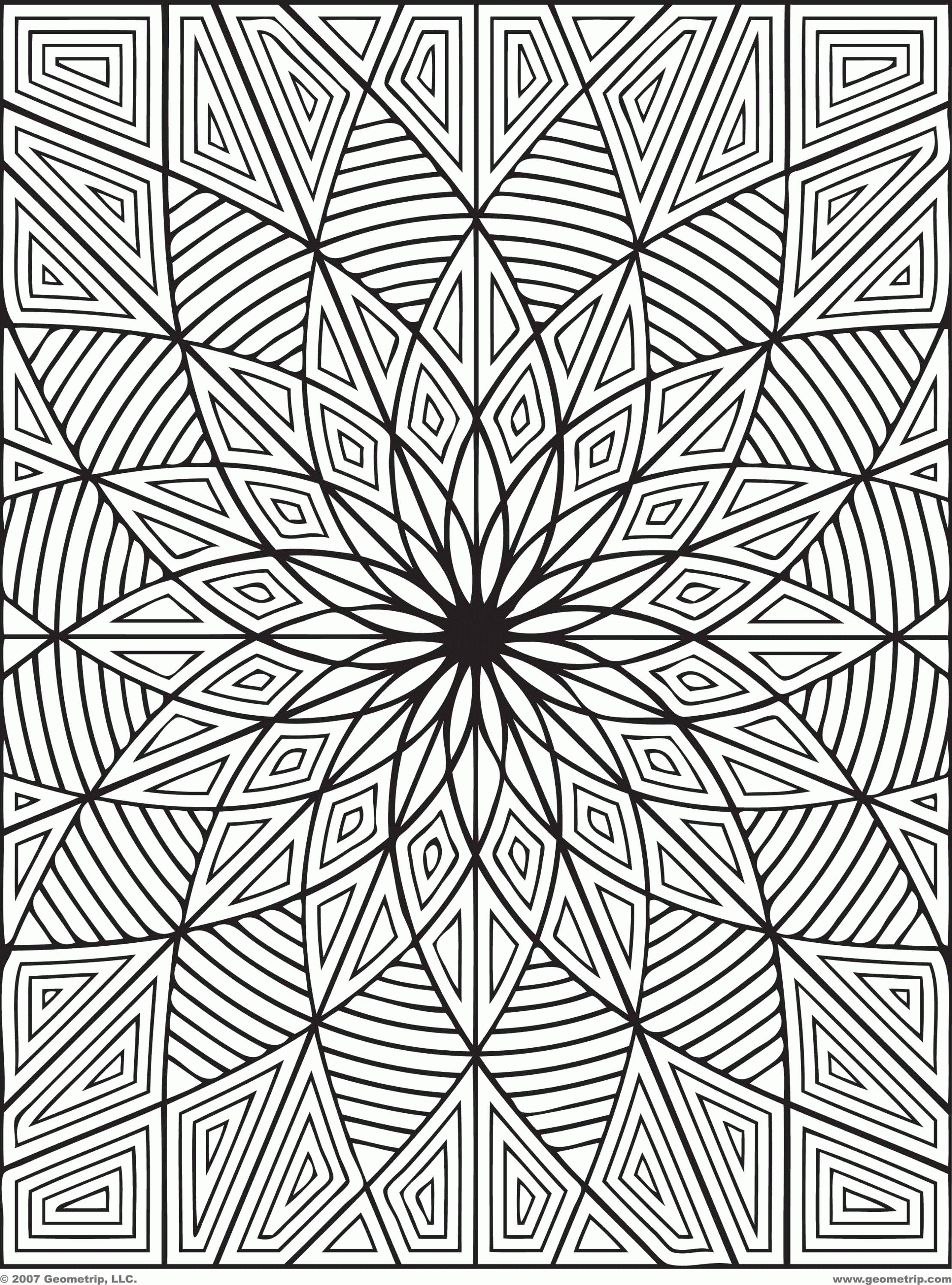 Printable Design Coloring Pages