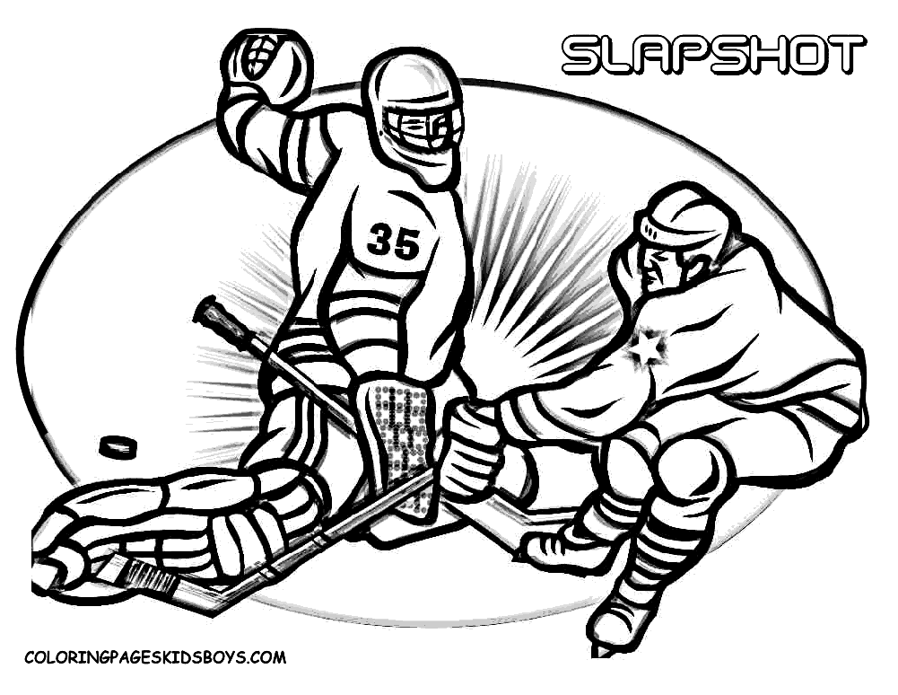 Winnipeg Jets Goalies Coloring Pages - Coloring Home