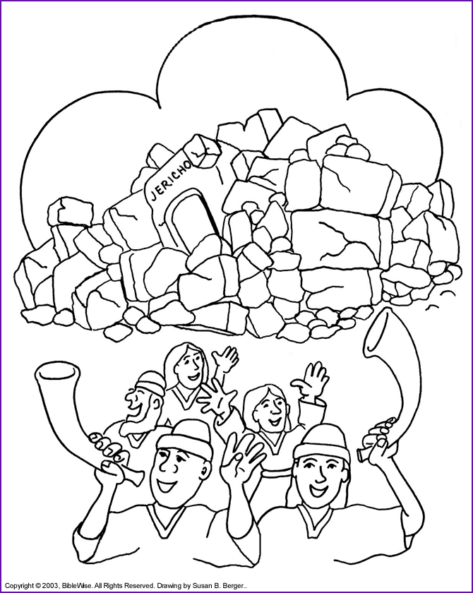 Joshua And Caleb Coloring Pages - Coloring Home