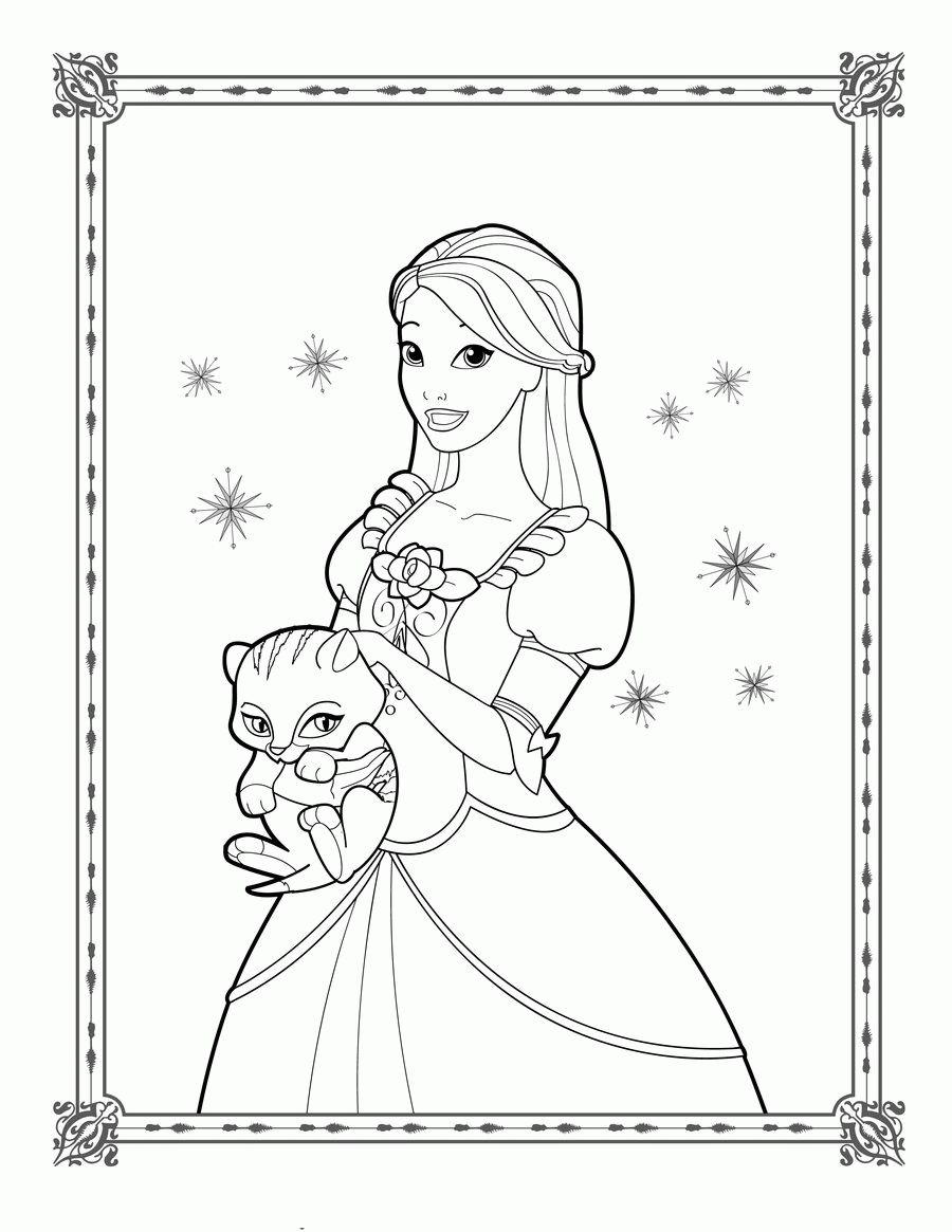 Barbie Coloring Pages Games - Coloring