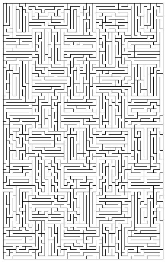Extremely Difficult Coloring Pages | Very Difficult Mazes ...
