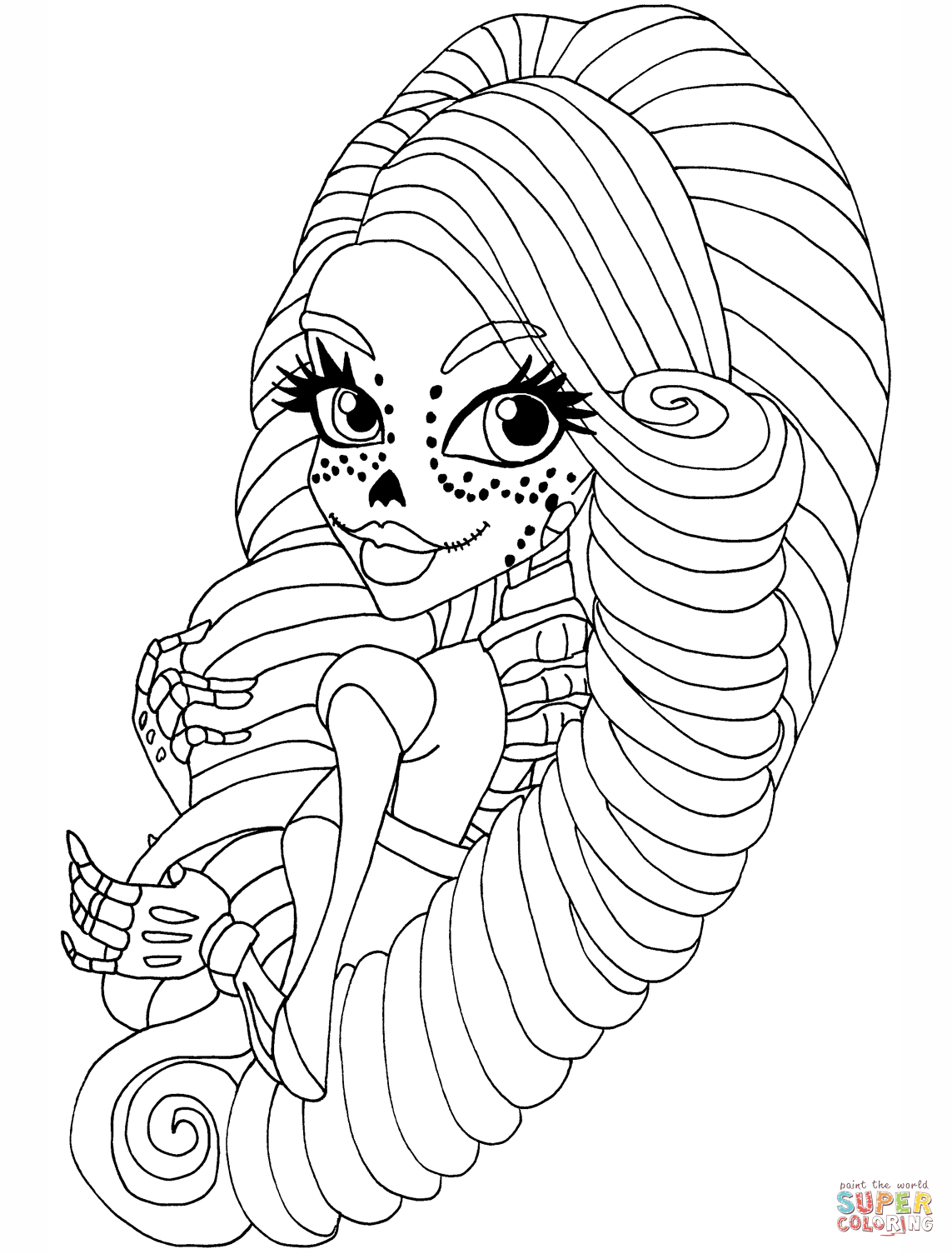 Top 10 Printable Super Monster Coloring Pages