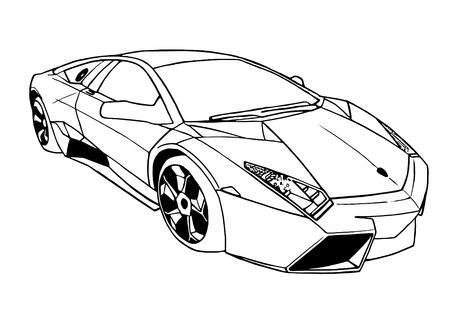 lamborghini coloring pages to print coloring home