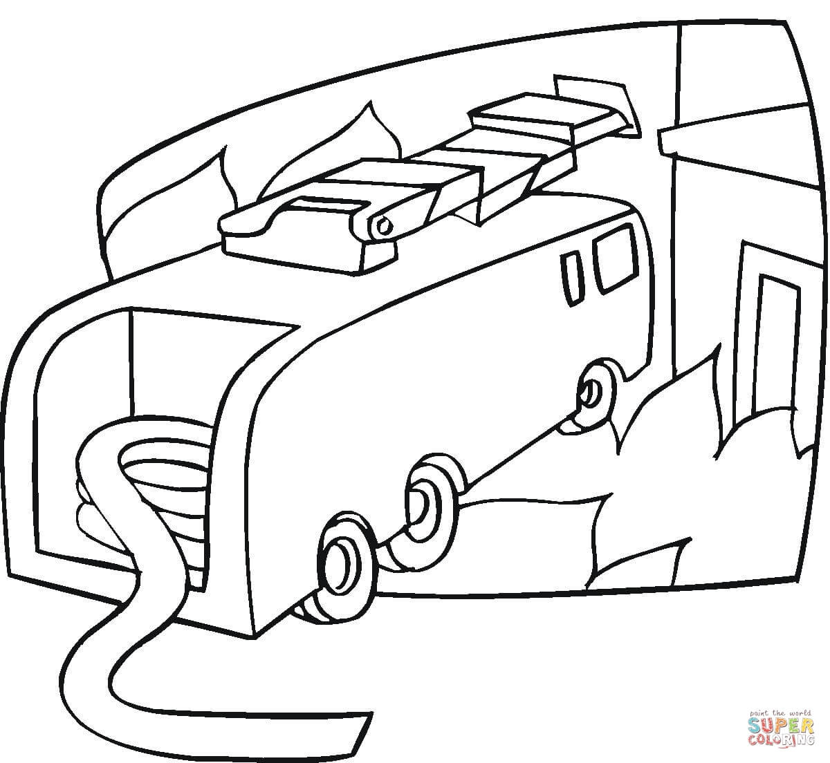 Fire Truck Is Ready printable