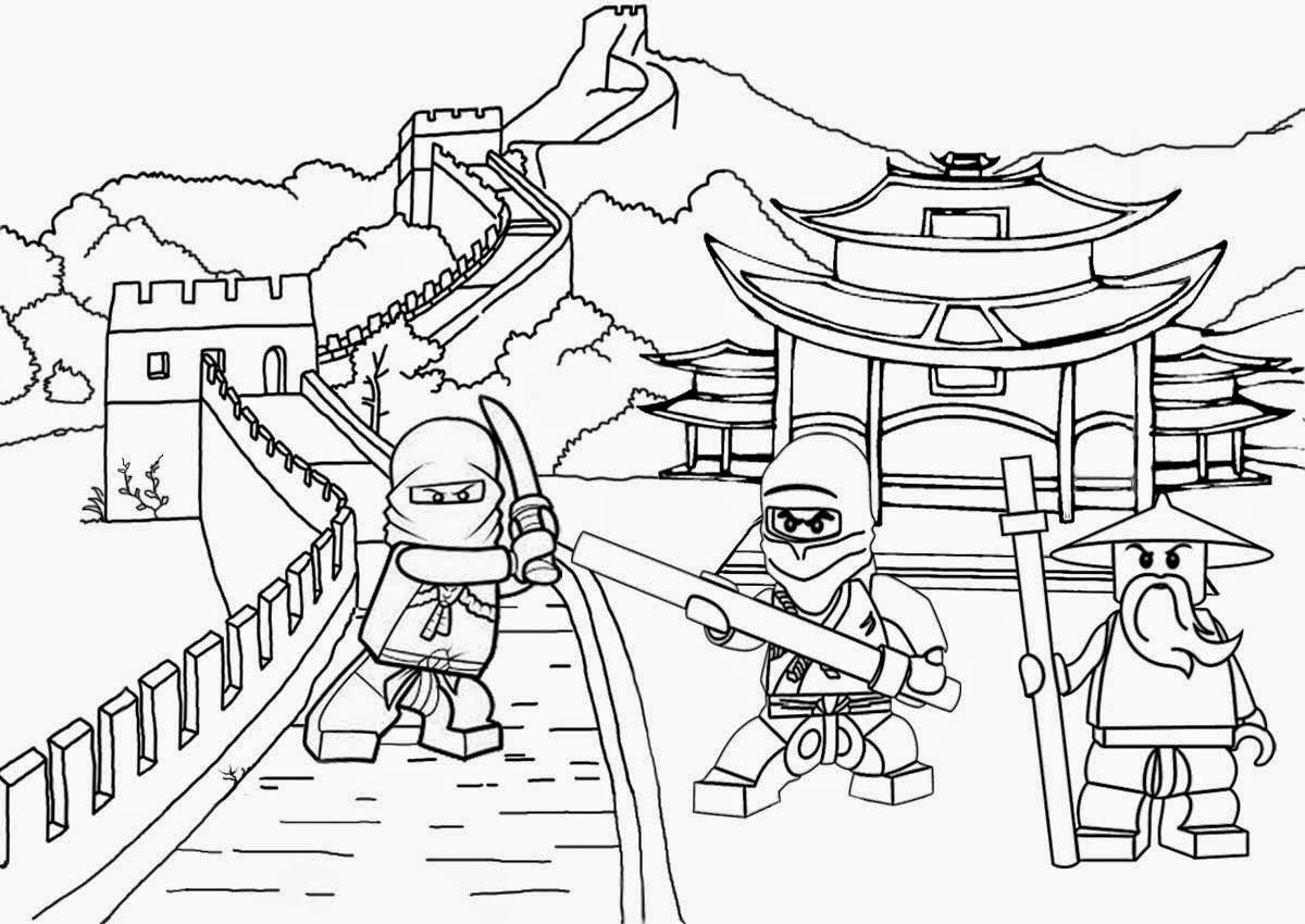 18 Free Pictures for: Lego Ninjago Coloring Pages. Temoon.us
