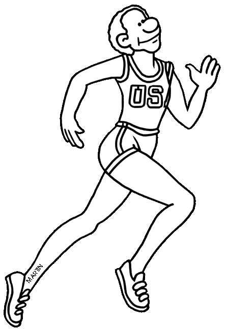 Wilma Rudolph Coloring Page