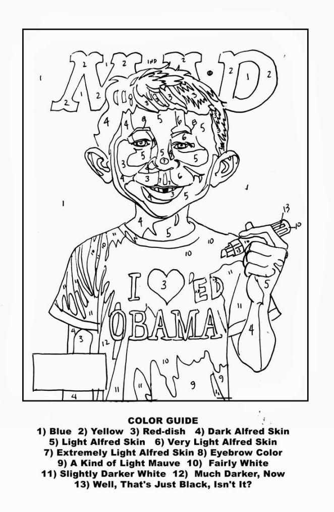 Hard Color By Number Coloring Pages 6