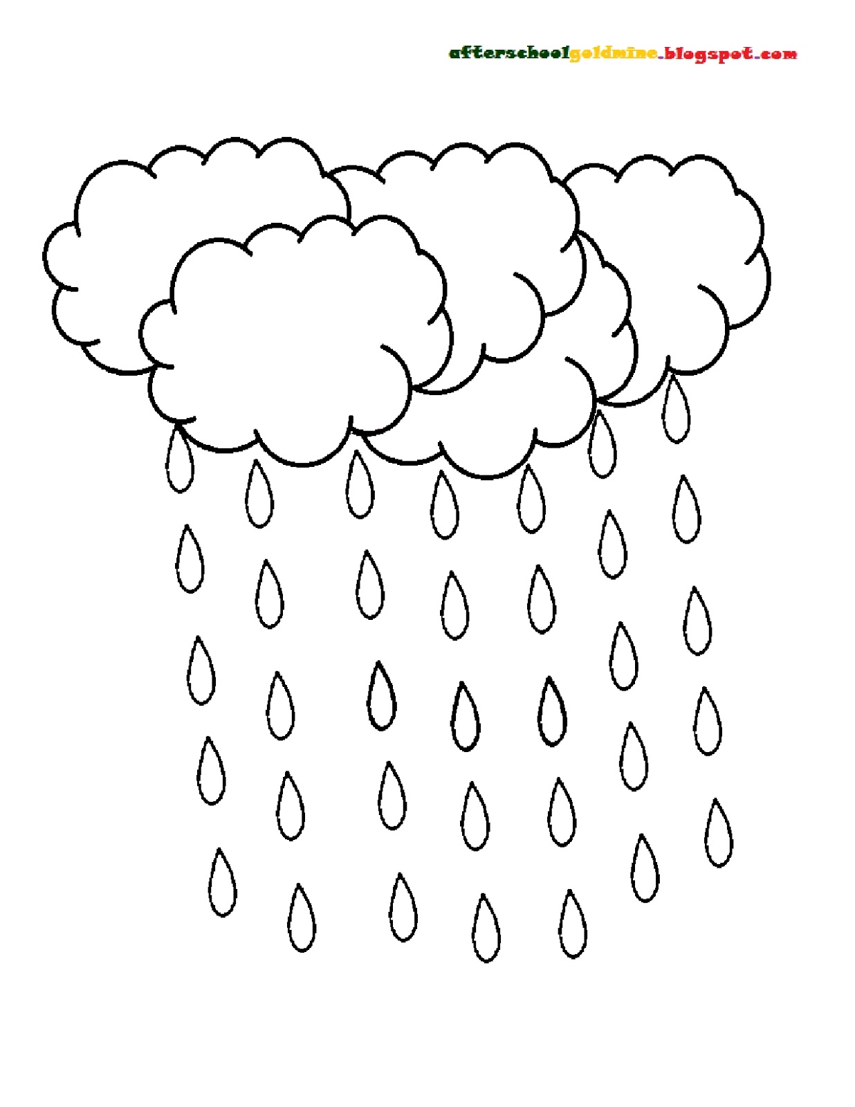 The best free Raindrop coloring page images. Download from 72 free ...