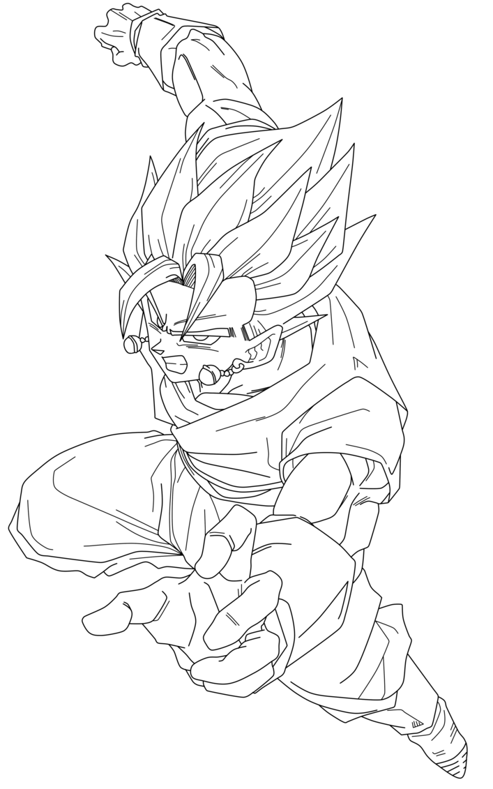 Collection of free Broly drawing vegeto. Download on Clipart ...