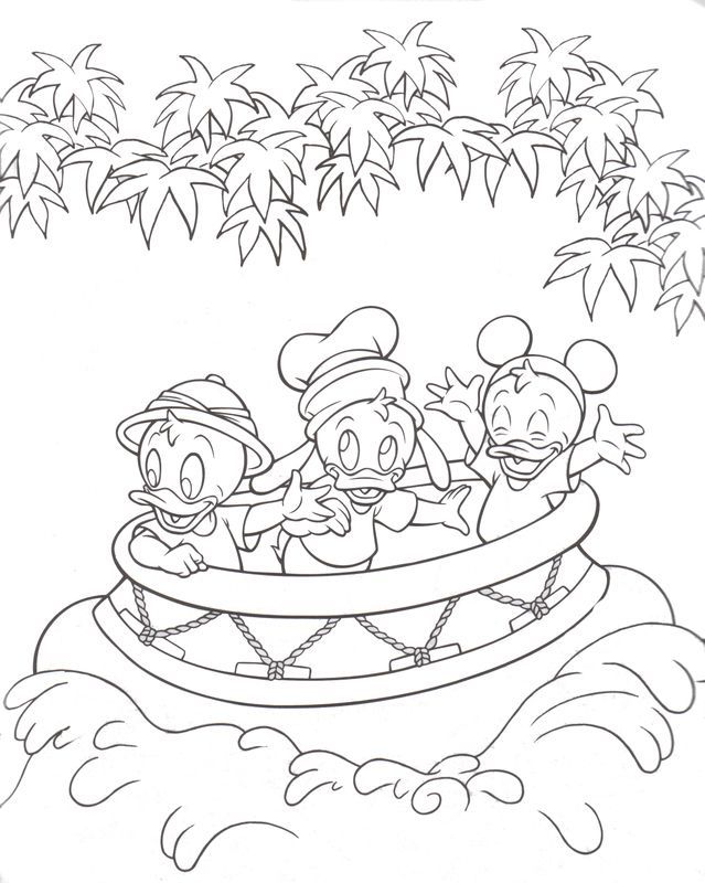 Download Magic Kingdom Florida Coloring Pages - Coloring Home