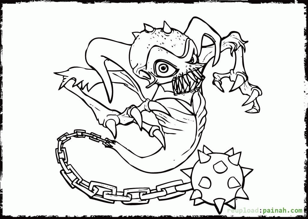 Studying Skylander Coloring Pages To Print Az Coloring Pages, New ...