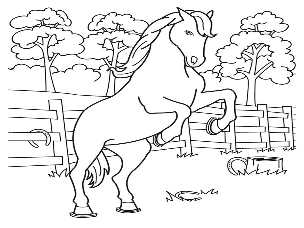 New Coloring Page: Free Printable Horse Coloring Pages For Kids ...