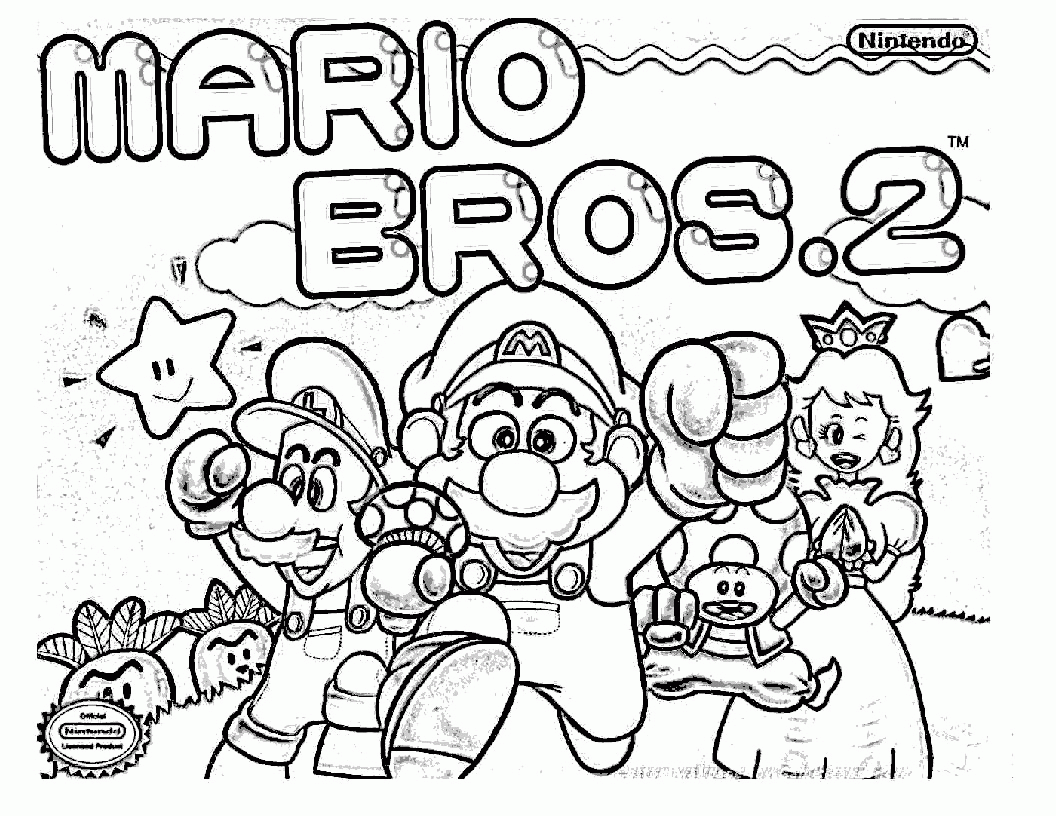 Mario Bros Coloring Pages (17 Pictures) - Colorine.net | 17592
