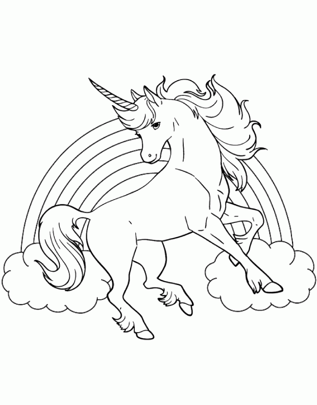 Unicorn S - Coloring Pages for Kids and for Adults