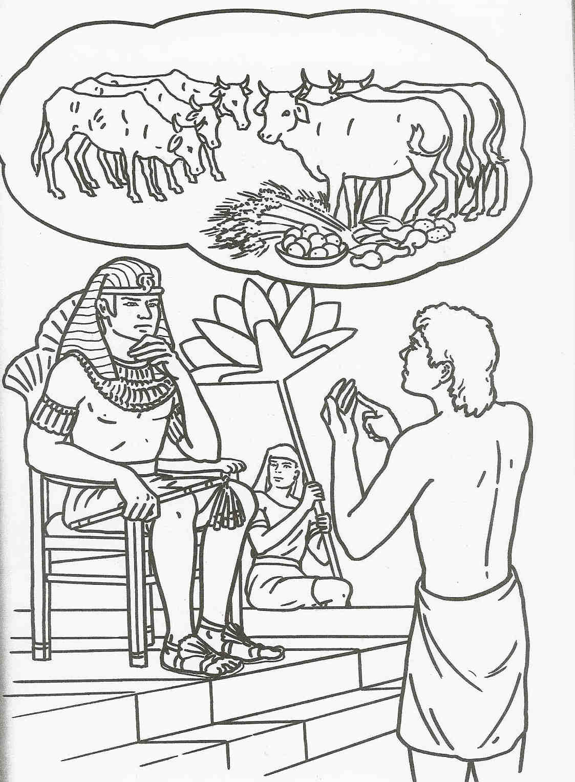 Joseph And His Brothers Coloring Pages - Coloring Page