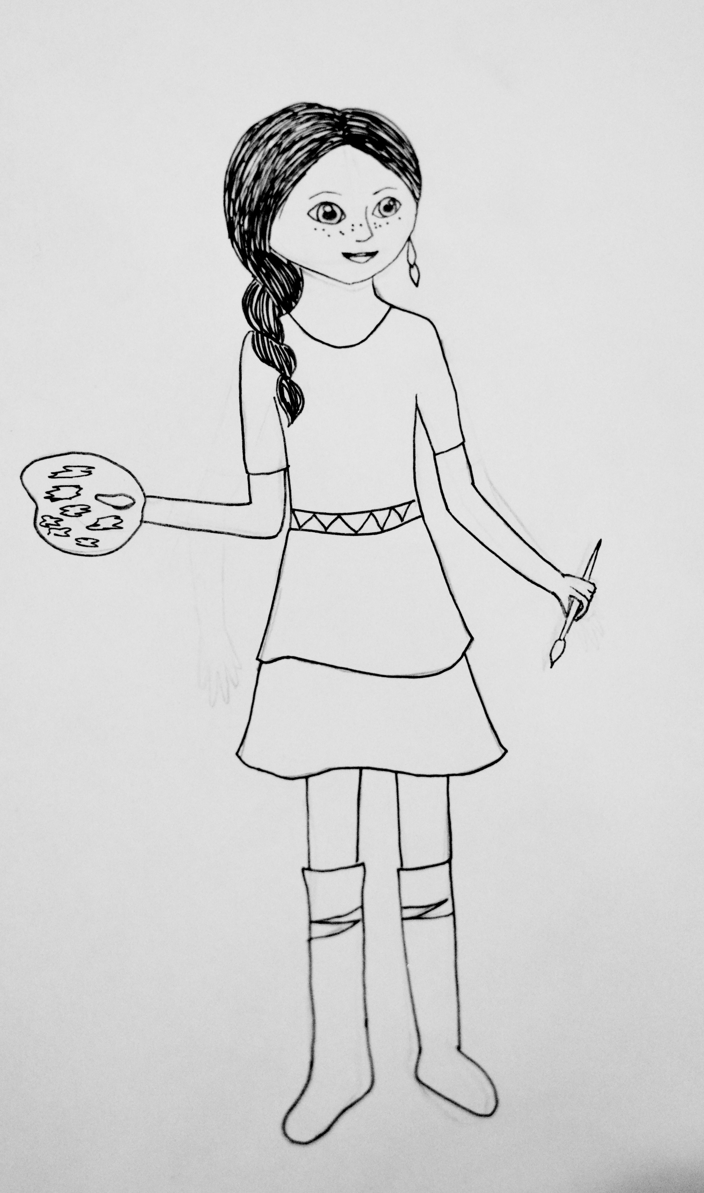 9 Pics of Grace American Girl Coloring Pages - American Girl Doll ...