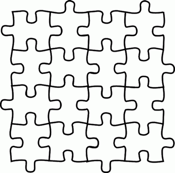 Printable Coloring Puzzles Page