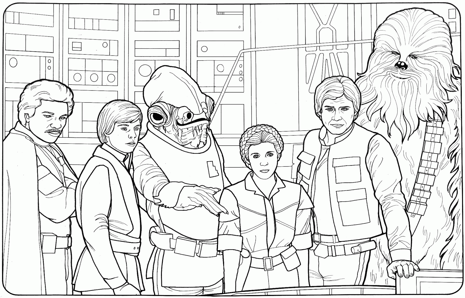 Download Star Wars 6 Coloring Pages - Coloring Home
