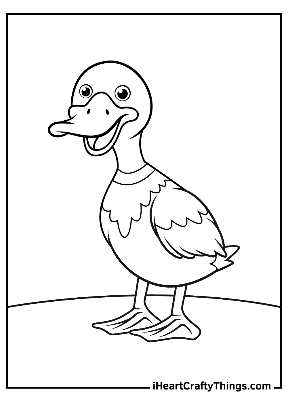 Duck Coloring Pages (Updated 2022)