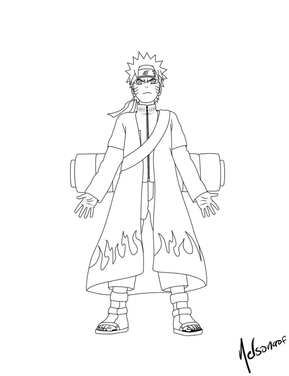 Download Naruto Shippuden Coloring Page - Coloring Home
