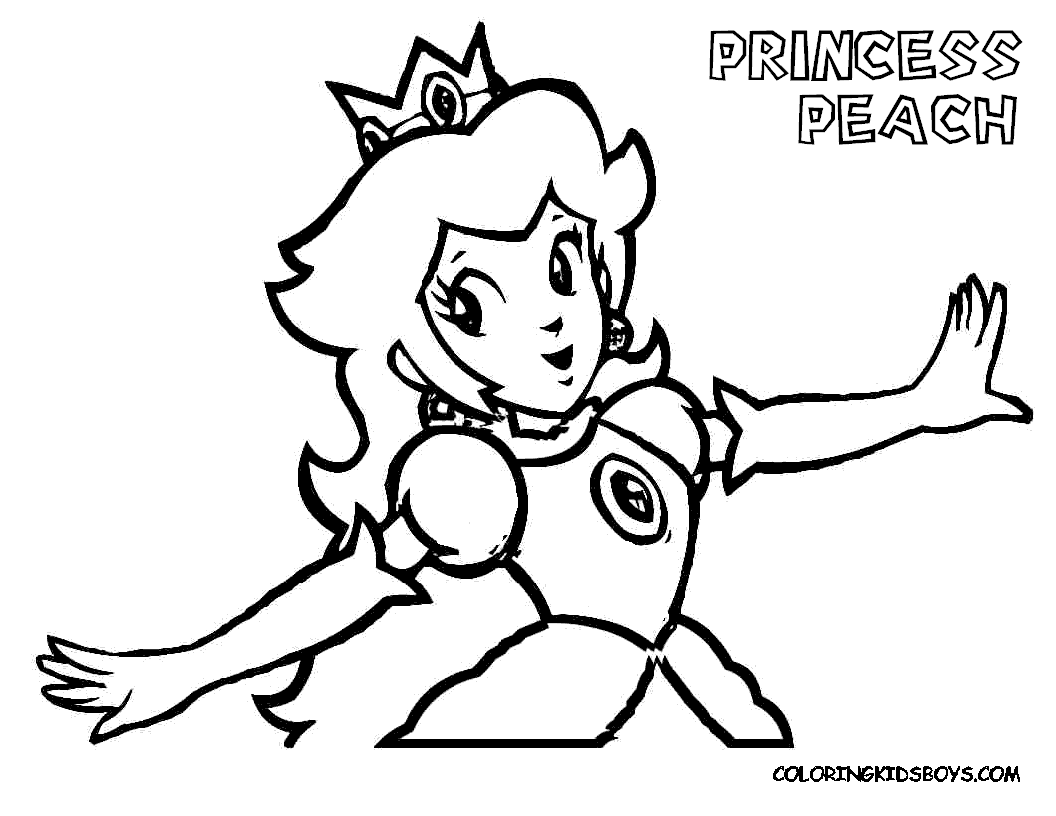 20 Free Pictures for: Mario Coloring Page. Temoon.us