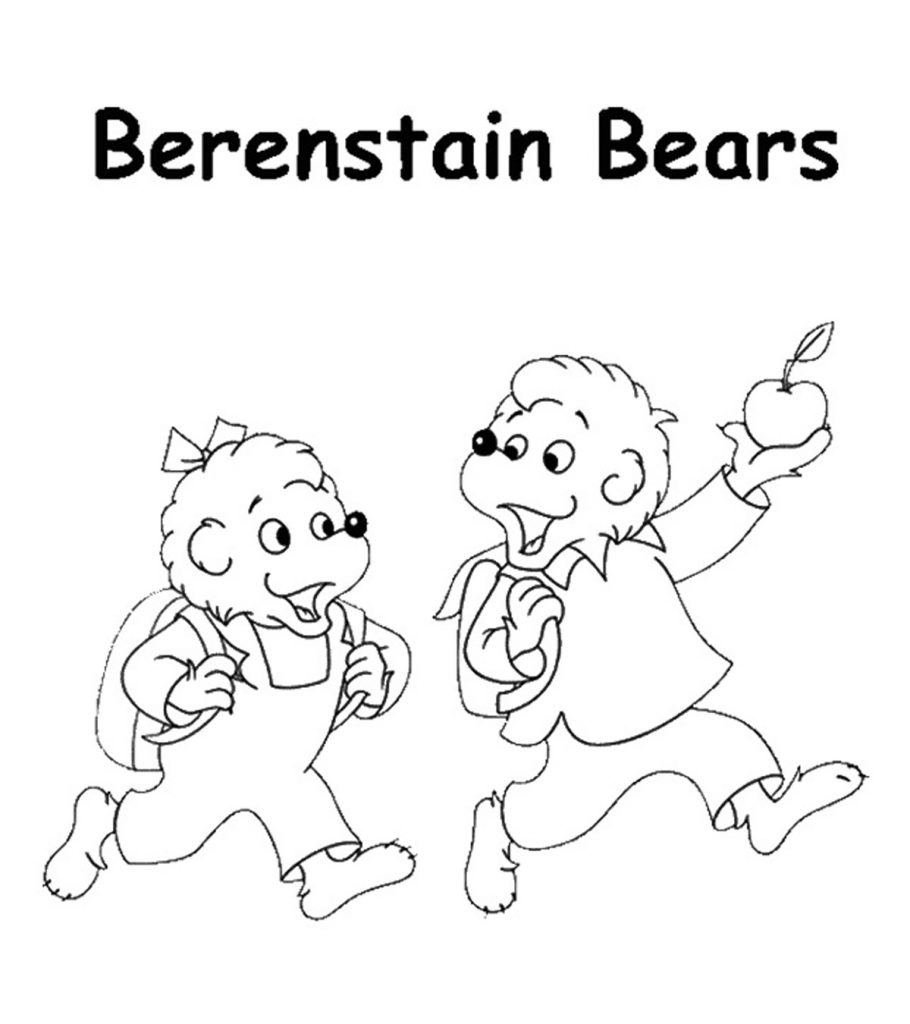 Top 25 Free Printable Berenstain Bears Coloring Pages Online