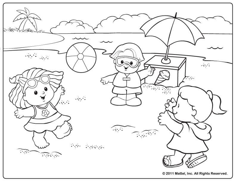 little people coloring pages - High Quality Coloring Pages