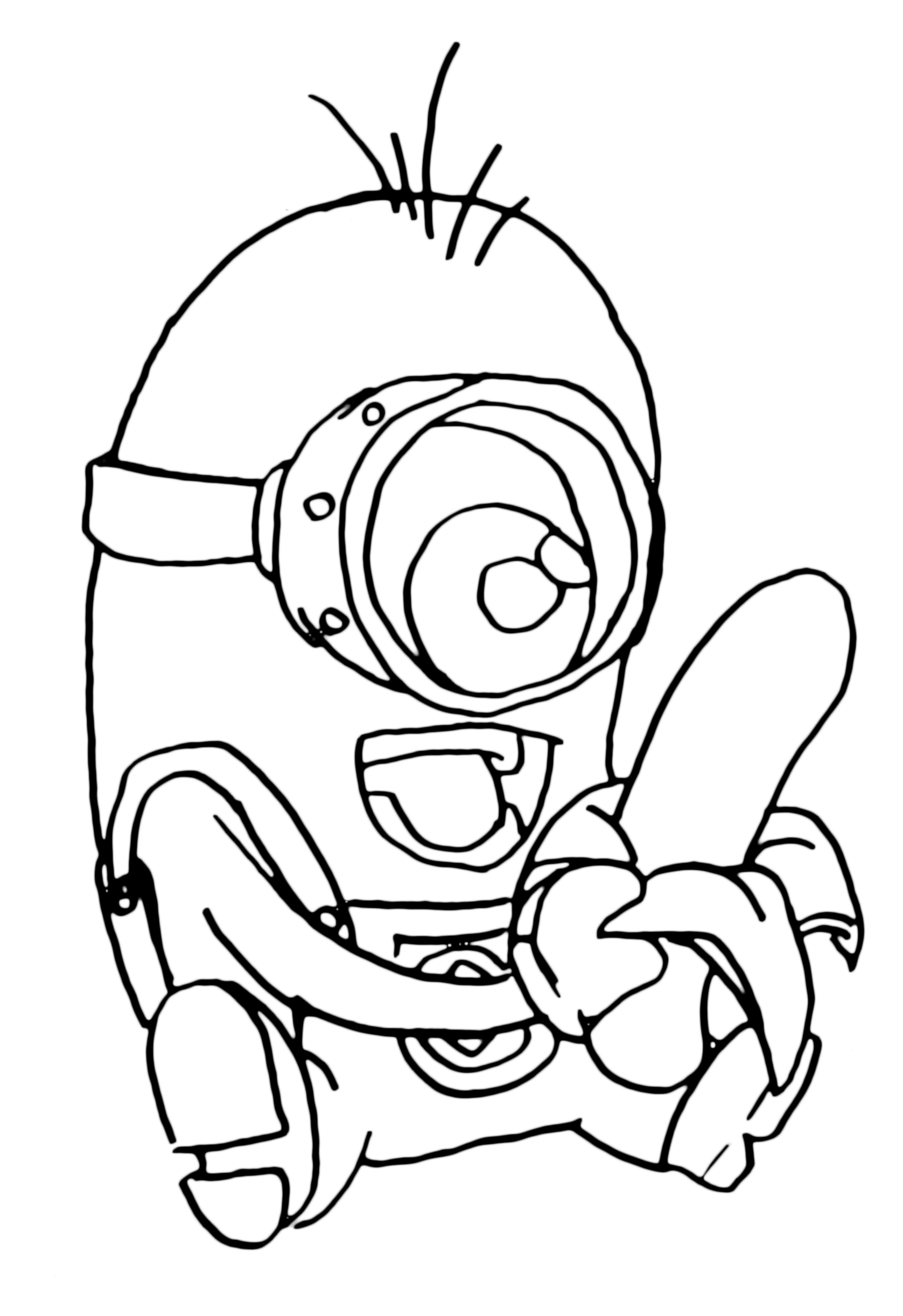 9 Pics of Kevin The Minion Coloring Pages - Despicable Me Drawing ...