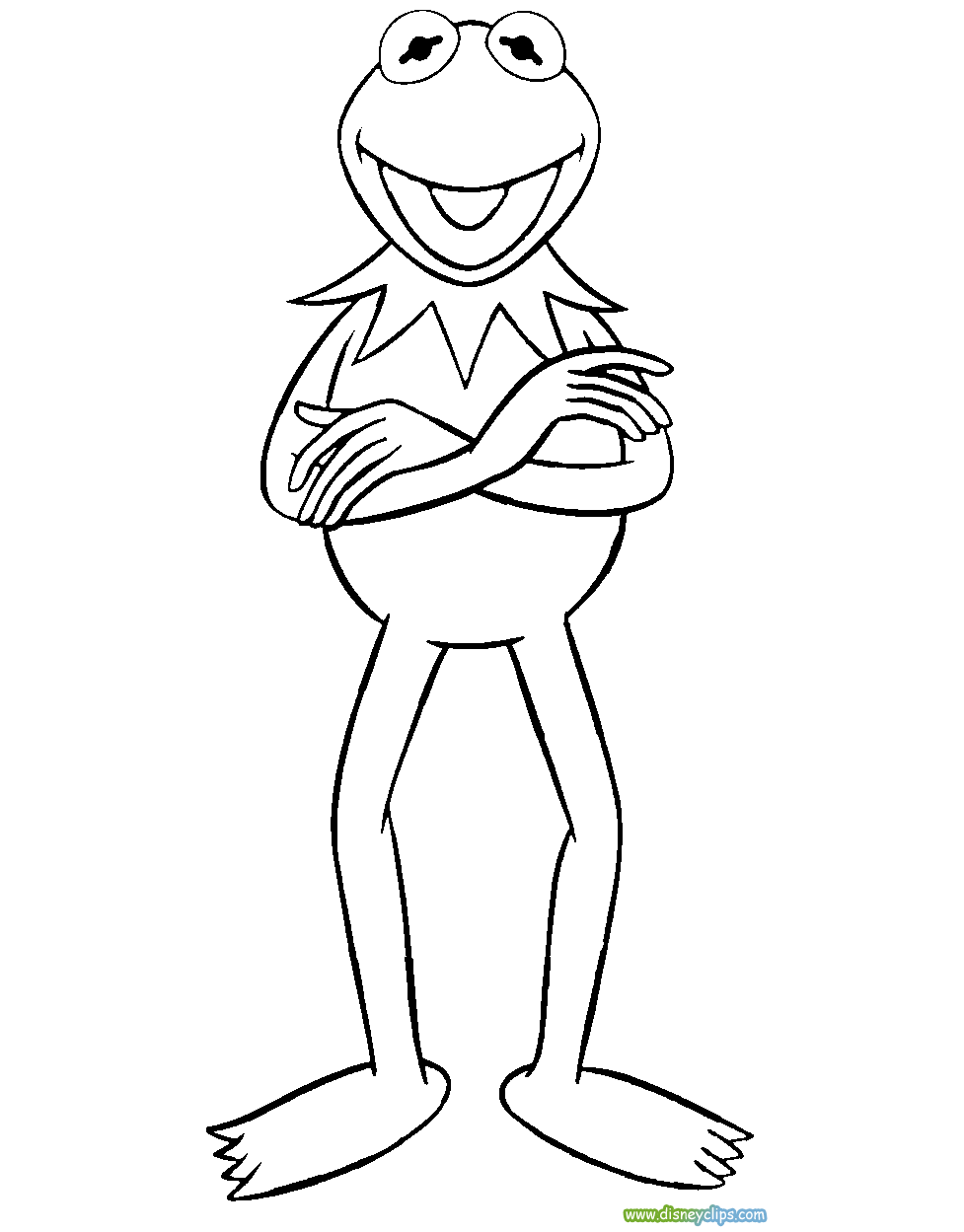 Kermit The Frog Coloring Page   Coloring Home