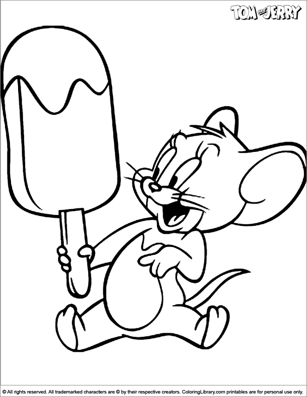 Download Tom And Jerry Spike Coloring Pages - Coloring Home