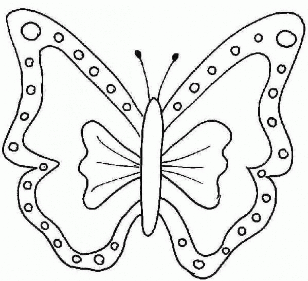 Free Printable Butterfly Coloring Pages For Kids