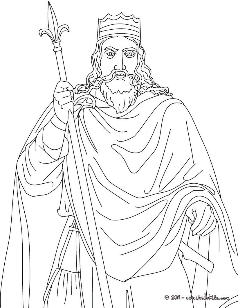 Free Coloring Pages Kings And Queens - Coloring Home