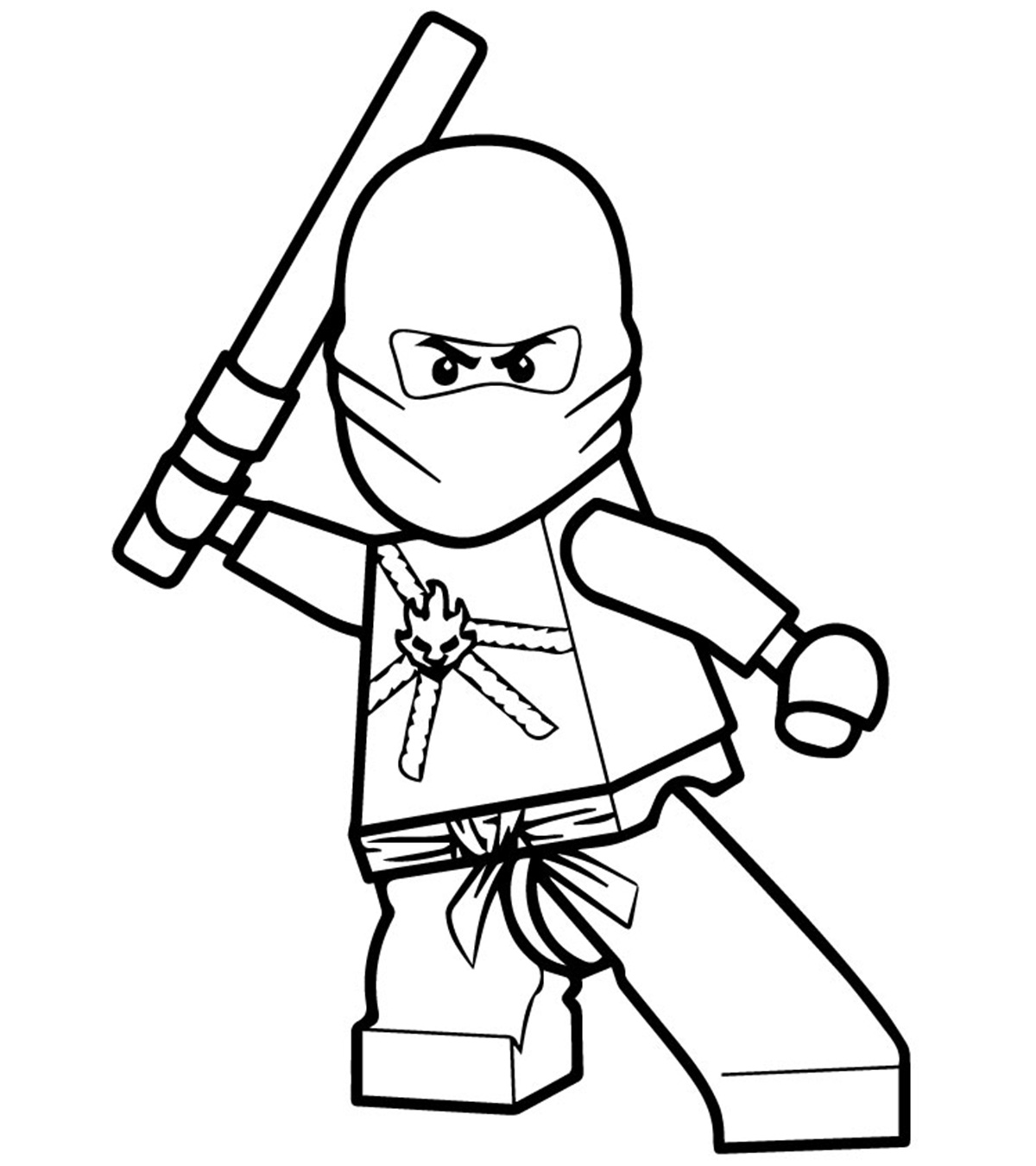 Ninjago Cole Coloring Pages Coloring Home