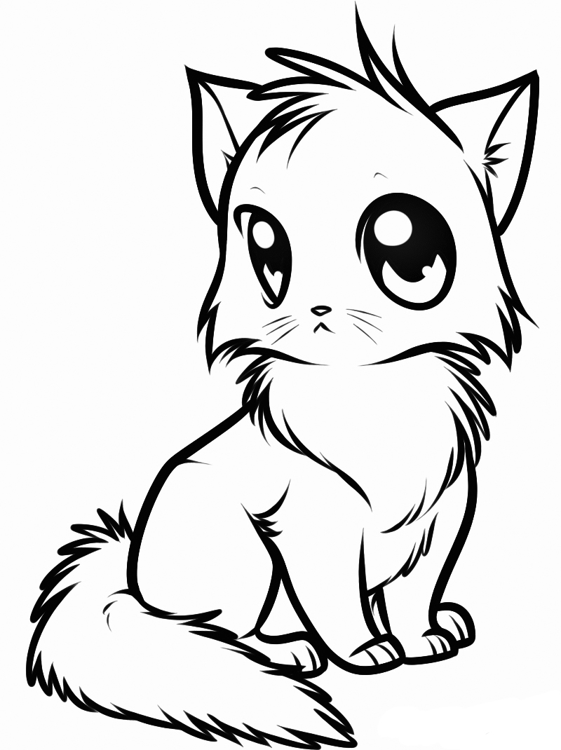 Cute Pets Coloring Pages   Coloring Home