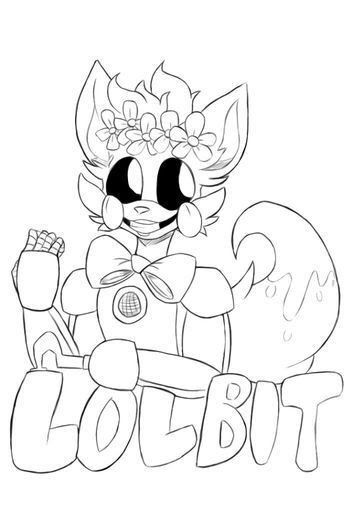 Lolbit Coloring Pages - Coloring Home